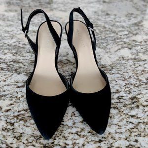 Marc Fisher Suede Sling Back Pumps. Size 8